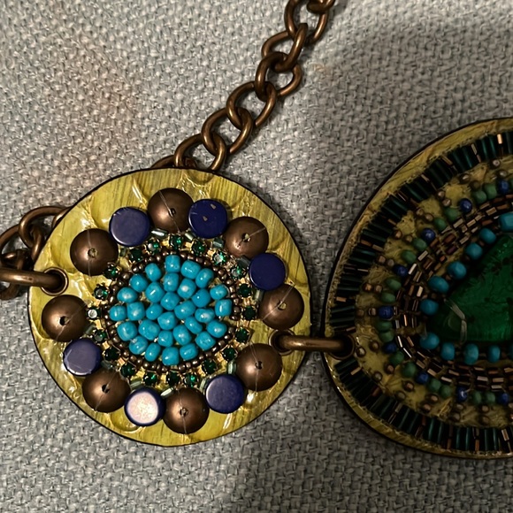 Chicos, EUC, chain belt with stones - Picture 2 of 7